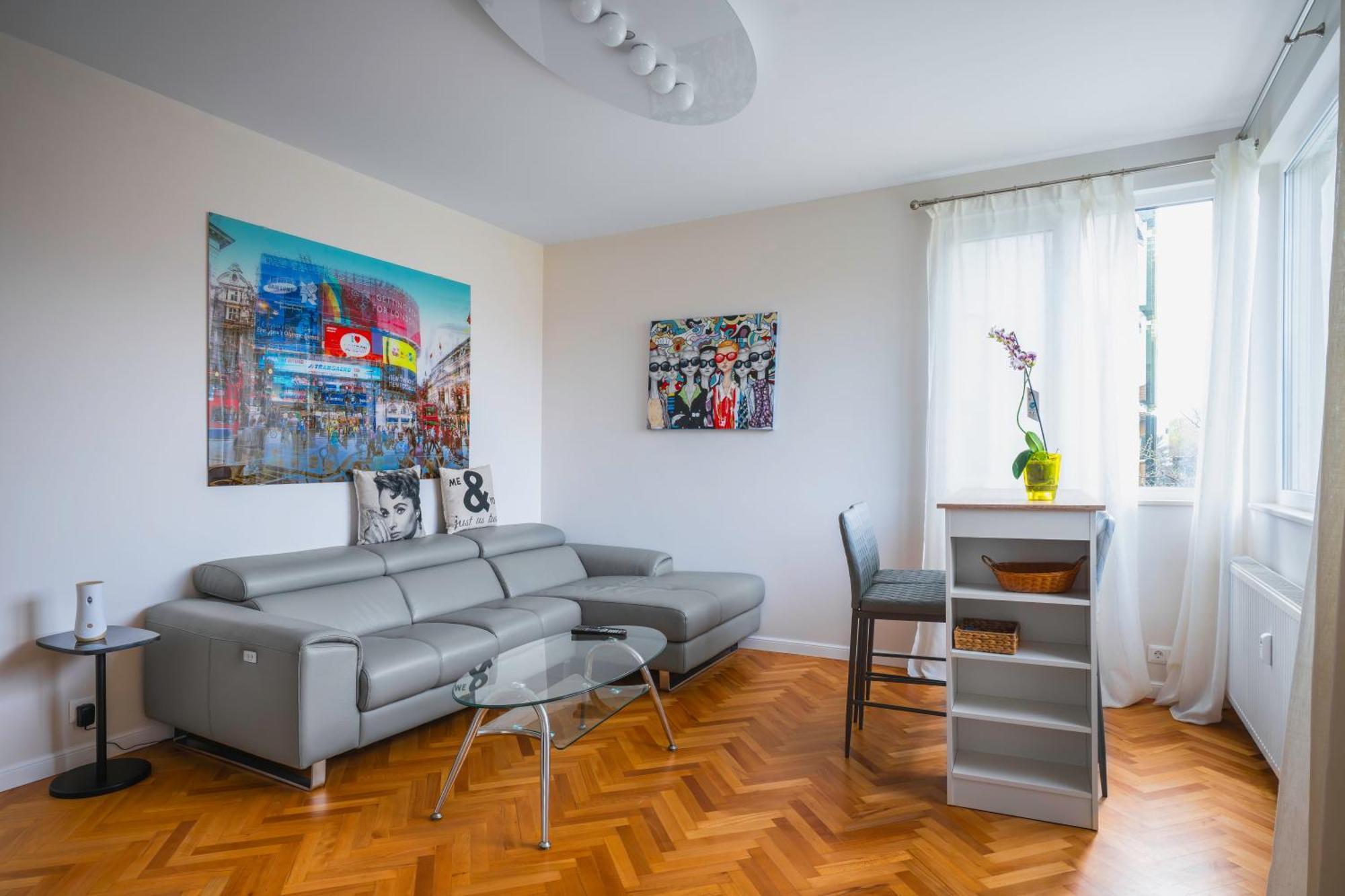 New With The Best View - 2Bd Bright Flat Near Ndk Sofia Eksteriør billede